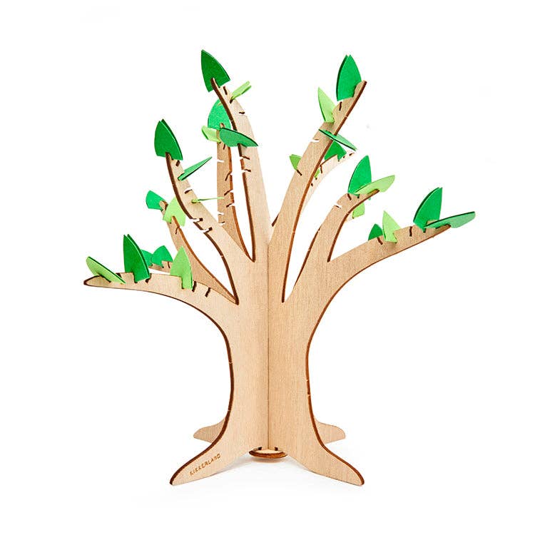 Gratitude Tree children's gratitude activity with paper leaves