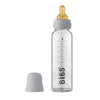 BIBS 225mL grey BIBS glass baby bottles