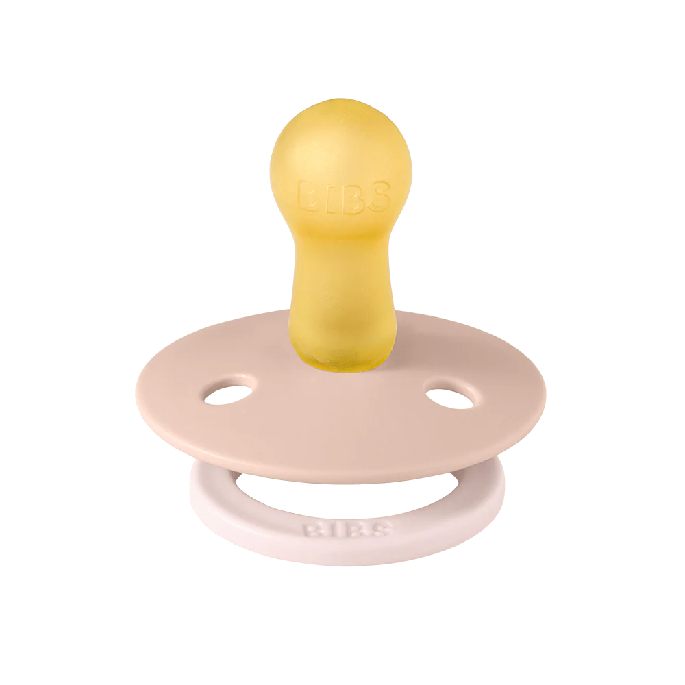 Fusion Baby Blue, Blush & Woodchuck BIBS Pacifier Colour Collection 2 Pack, newborn pacifiers.