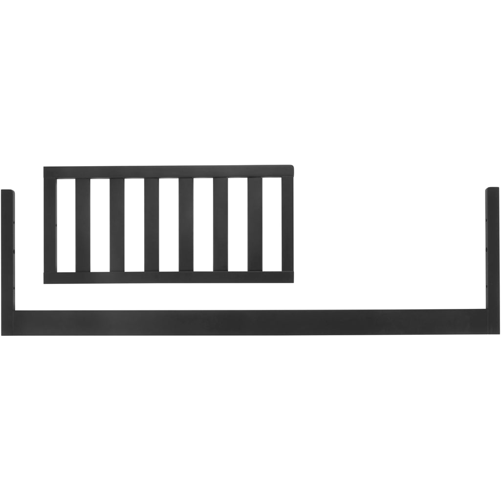 dadada baby crib toddler rail in black