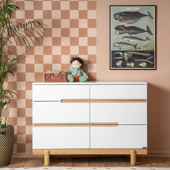 dadada Bliss 6-drawer dresser for nursery