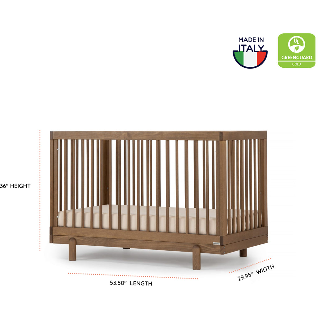 wooden crib convertible