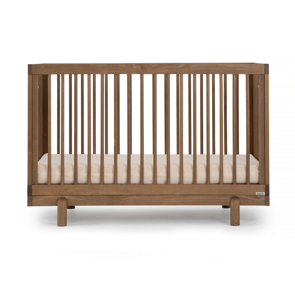 dadada bliss 4-in-1 convertible crib walnut