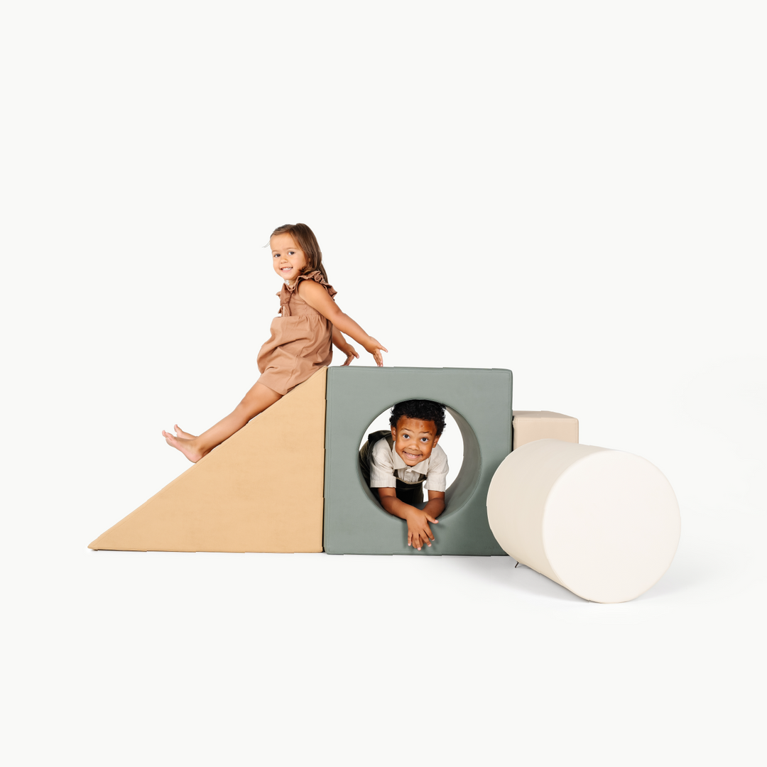 Gathre kids play set with foam blocks