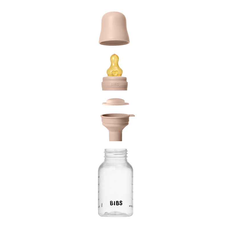 BIBS Blush 150ml baby bottle, a sleek bibs bottle for modern parents.