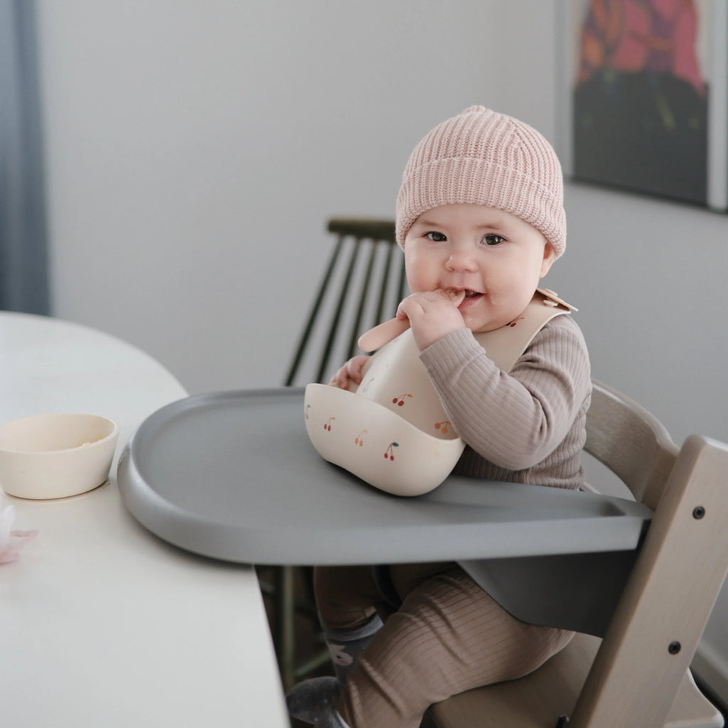 ergonomic baby spoons 100% food-grade silicone