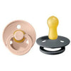 Bibs colour collection pacifiers in Blush/Iron