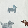 Viverano Organics Jacquard Sweater Knit Baby Blanket - Buddy Dog Swatch