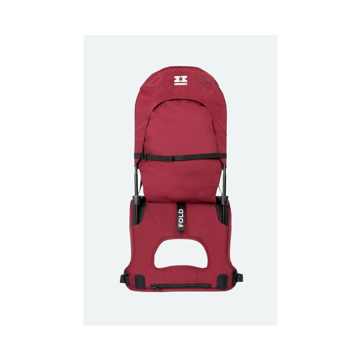 Burgundy shoulder carrier
