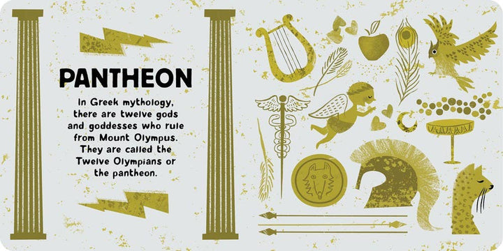Gibbs Smith Iliad : A BabyLit® Greek Mythology Primer Greek mythology board book