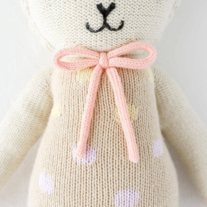 cuddle and kind lucy lamb organic cotton handcrafted stuffed toy for baby 