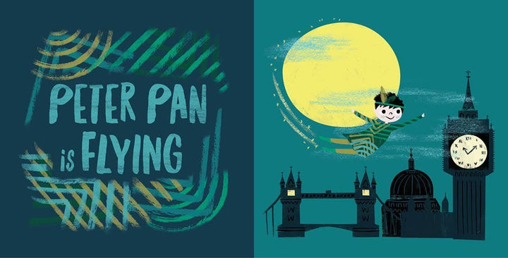 Gibbs Smith Peter Pan: A BabyLit Adventure Primer board book