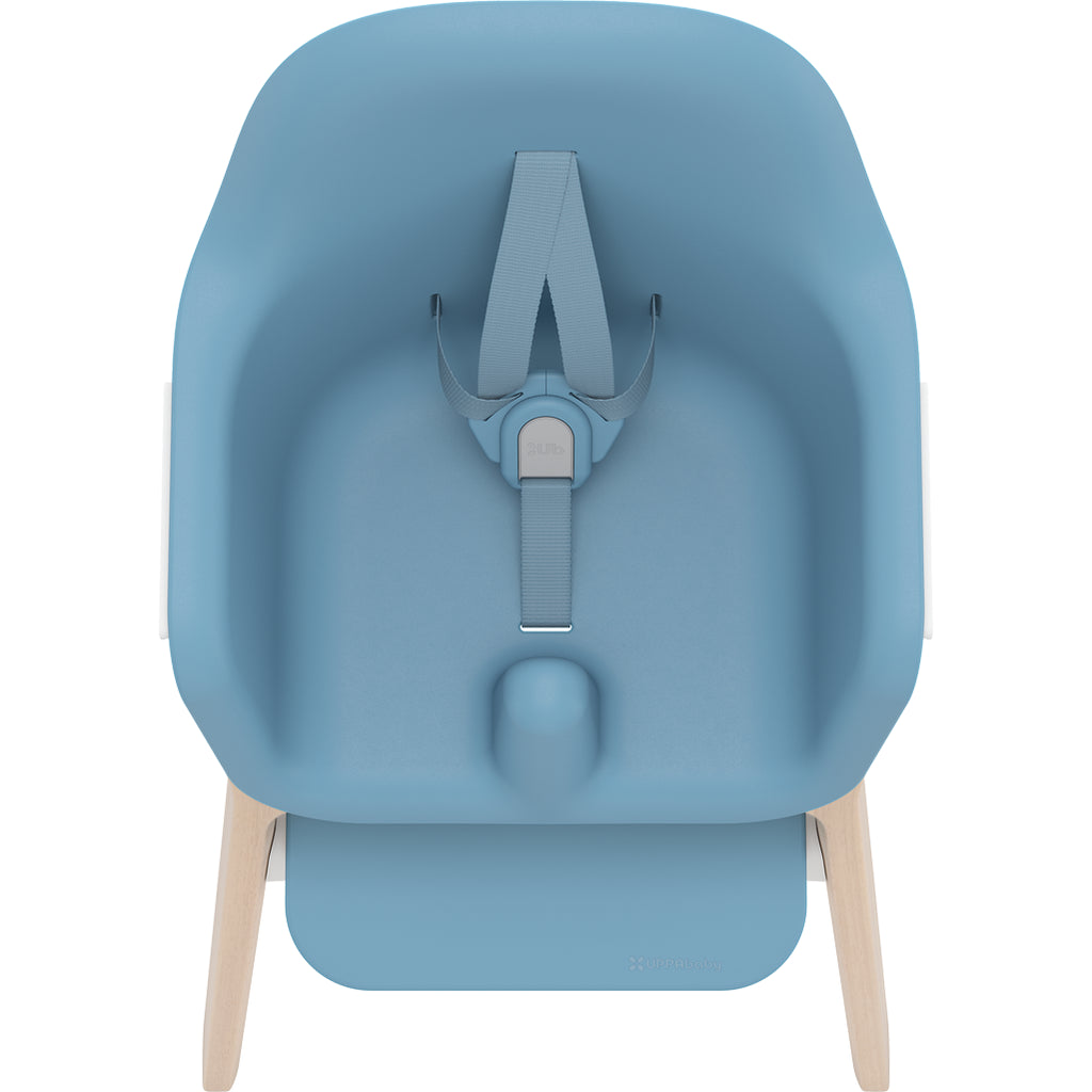 highchair with adjustable harness