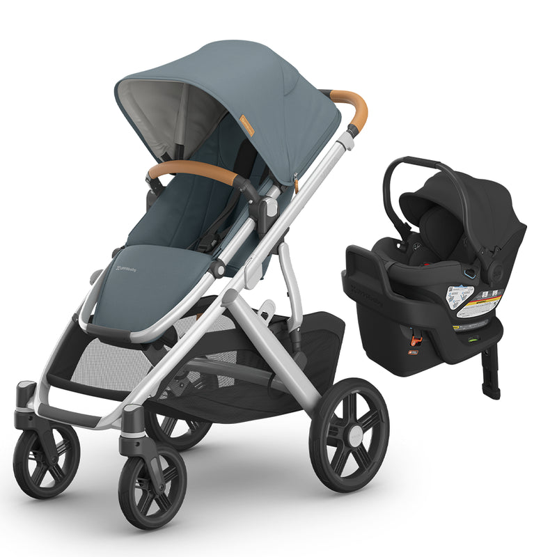 UPPAbaby Vista V3 in Callum with Jake Aria Carseat