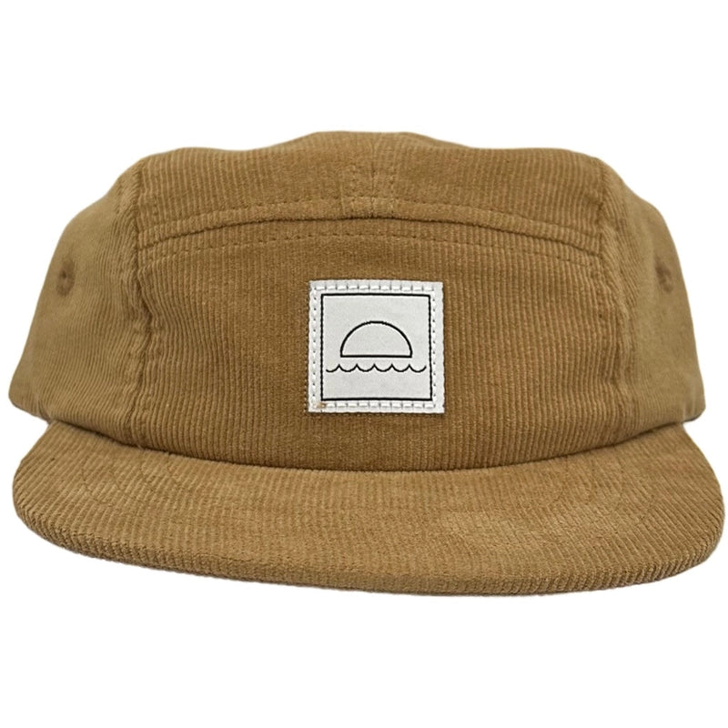 hey august co five panel cap canyon corduroy