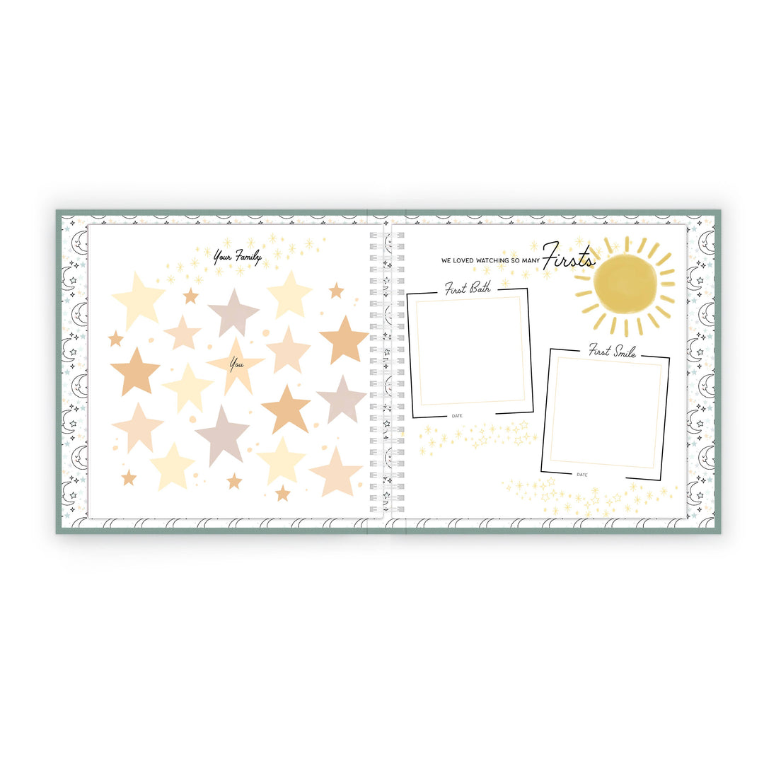 Celestial Skies Luxury Baby Memory Book