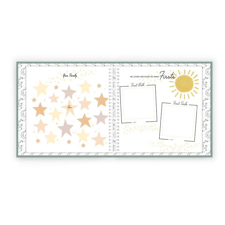 Celestial Skies Luxury Baby Memory Book
