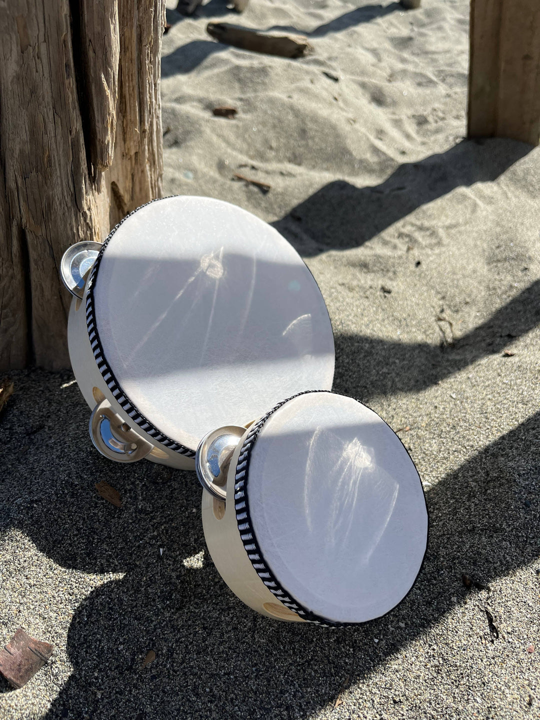 6 in Baby Wooden Tambourine