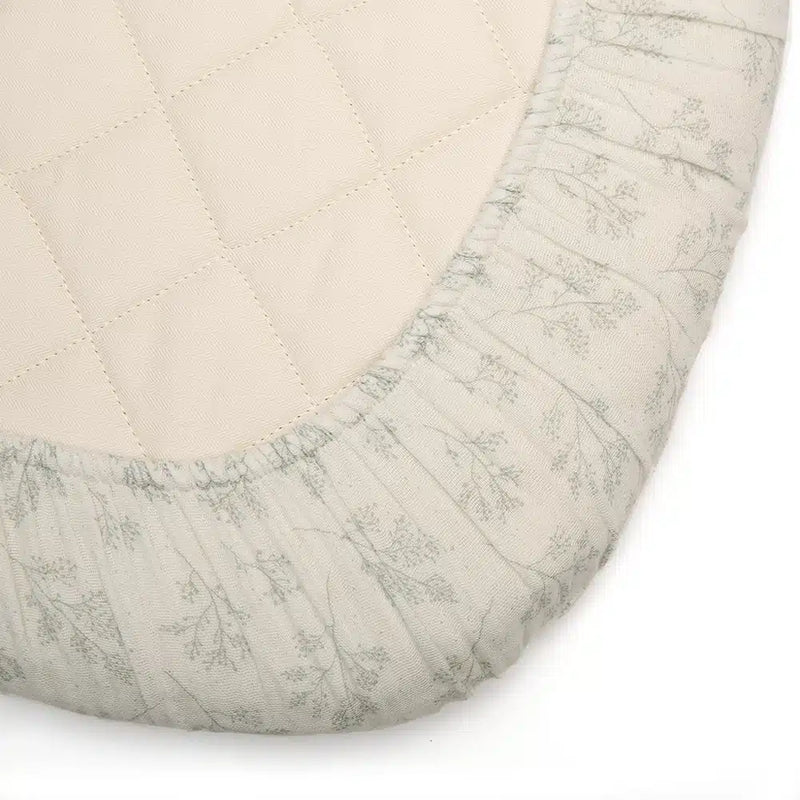 Milk nursery styling presents the Charlie Crane KIMI Bed Evolving with organic and natural fitted sheet for baby