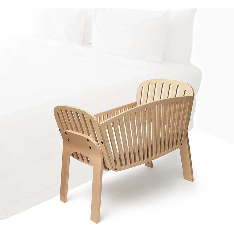 Clean lined baby space presents the KIMI Cord by Charlie Crane in natural with a minimalist feel