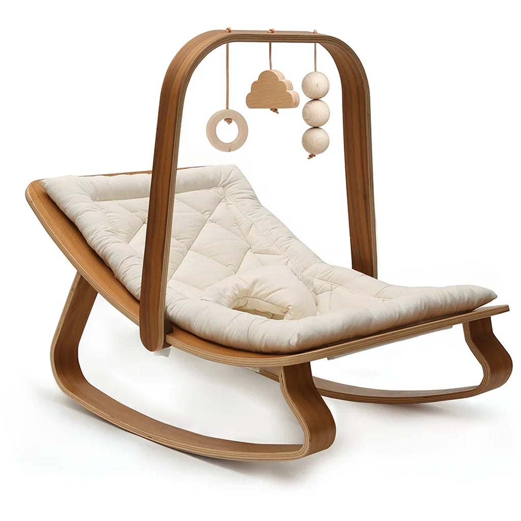 walnut wood charlie crane awakening arch for levo rocker 