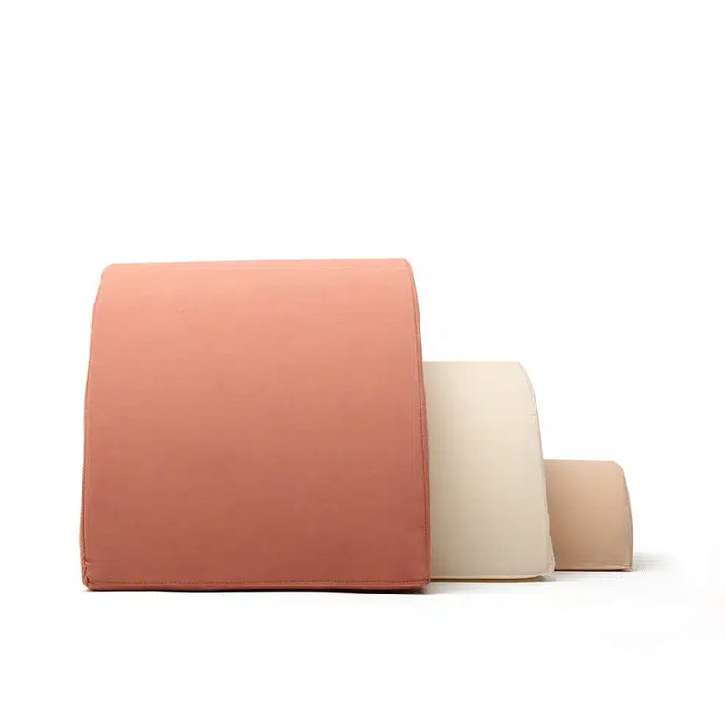 Gentle color palette frames the MILO Rainbow Toy by Charlie Crane in camel with a natural tone