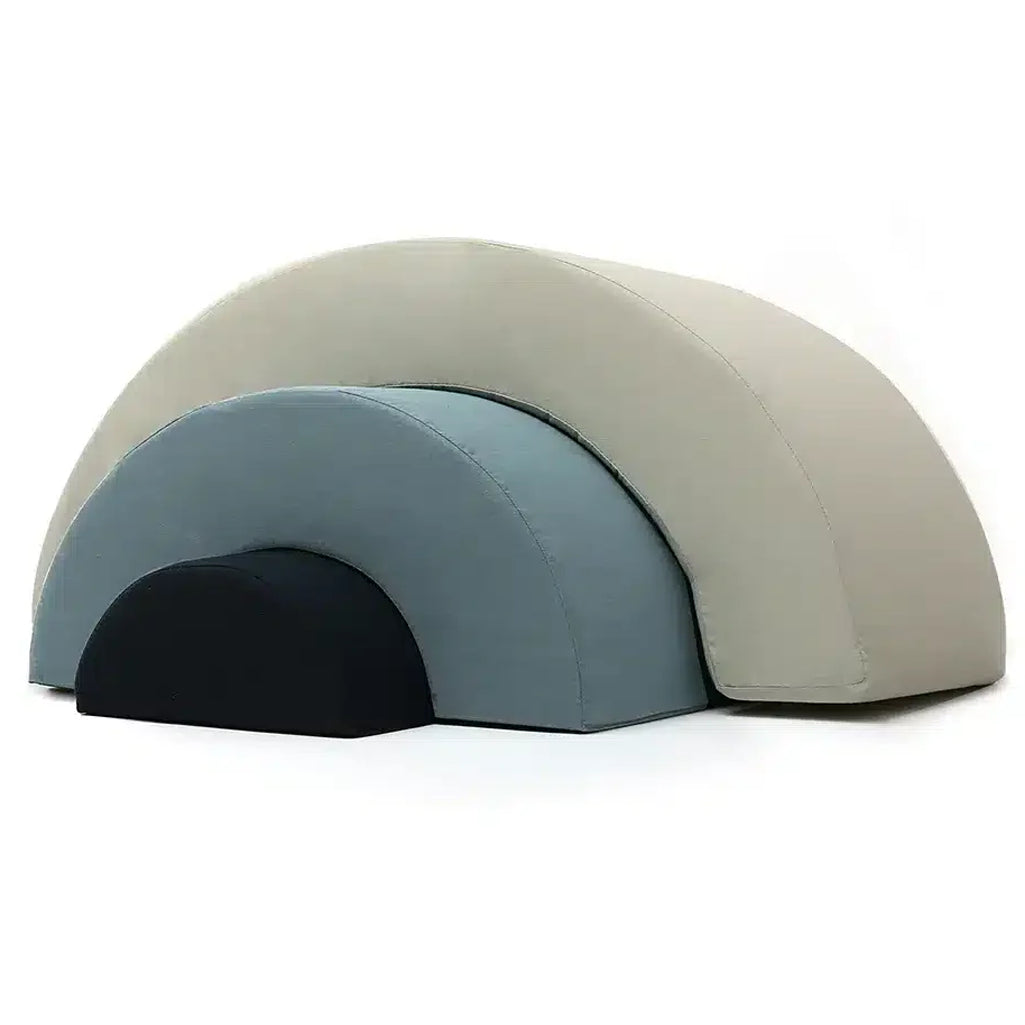 Soft neutral tones highlight the MILO Rainbow by Charlie Crane in rosewood with a natural finish