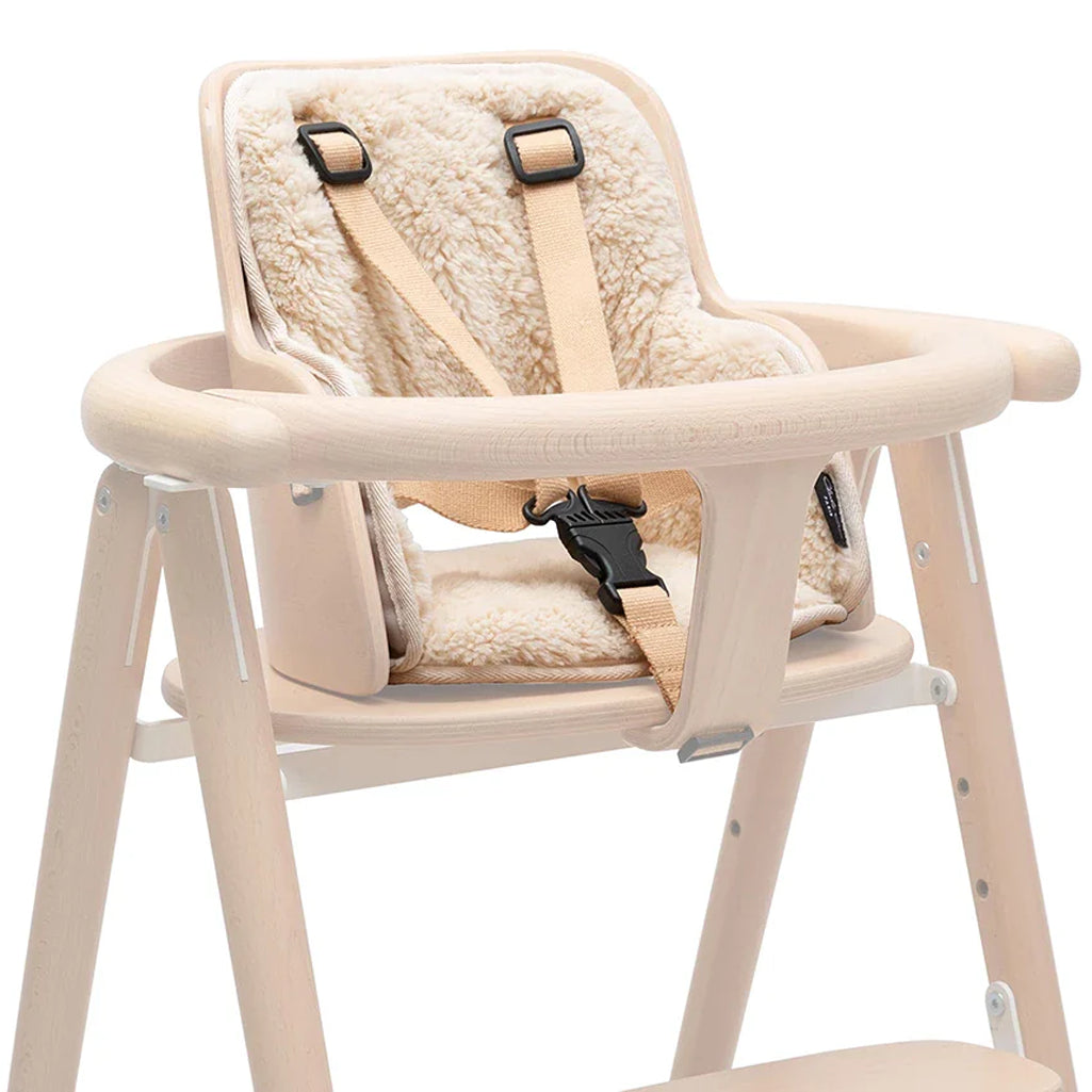 milk fur chair cover for charlie crane high chair tobi baby set 