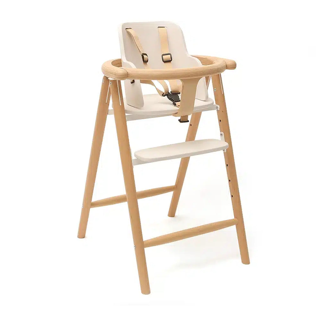 natural wooden french charlie crane tobo high chair
