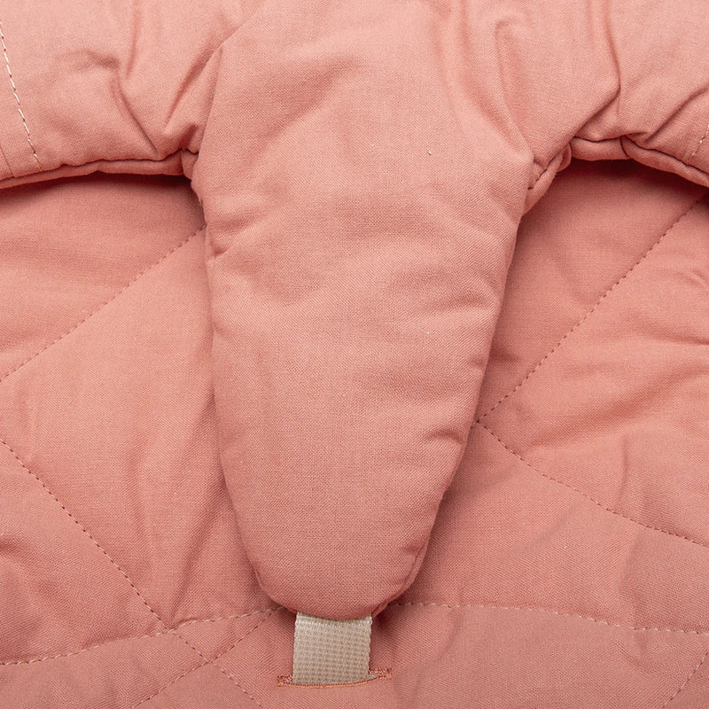 A polished look at the Charlie Crane Walnut Wood Levo Rocker in milk fur, offering customizable style and comfort