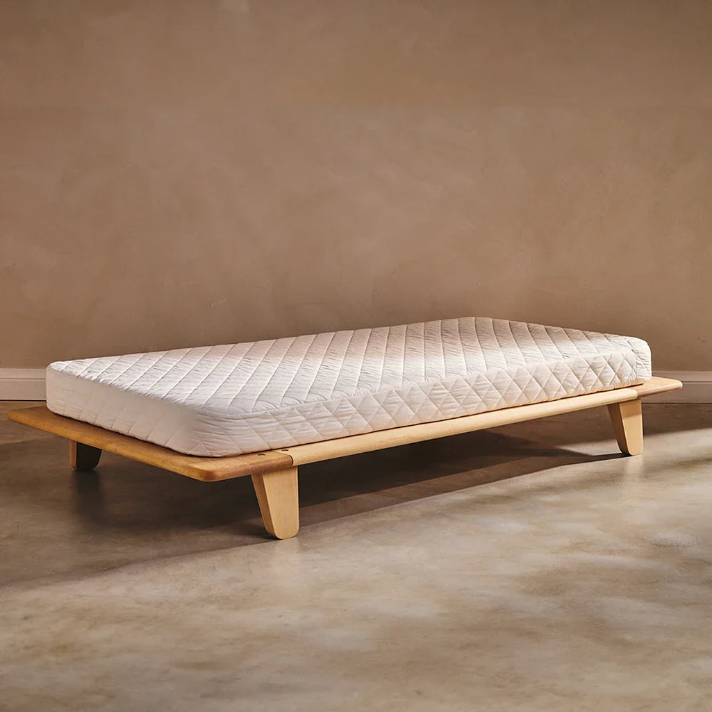 charli crane yomi junior bed frame and mattress in modern bedroom 