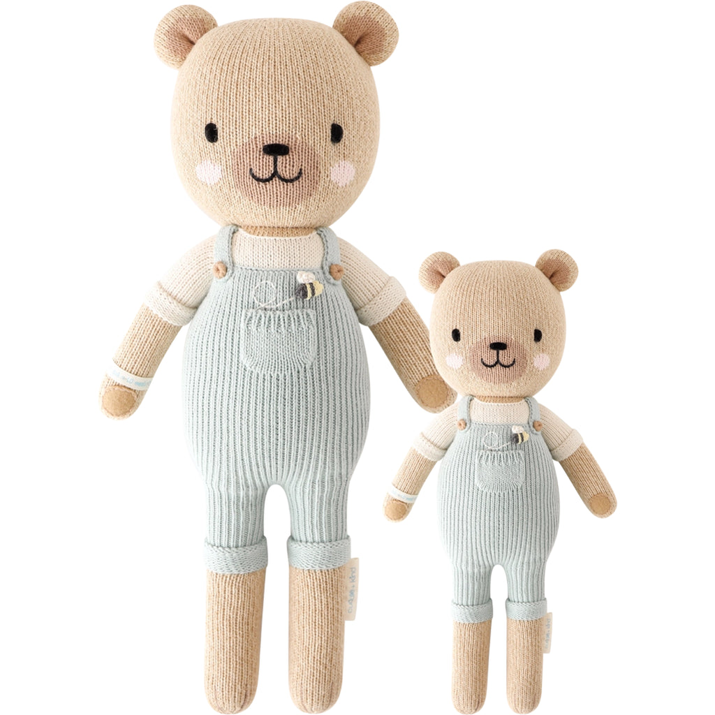 cuddle + kind charlie honey bear plush