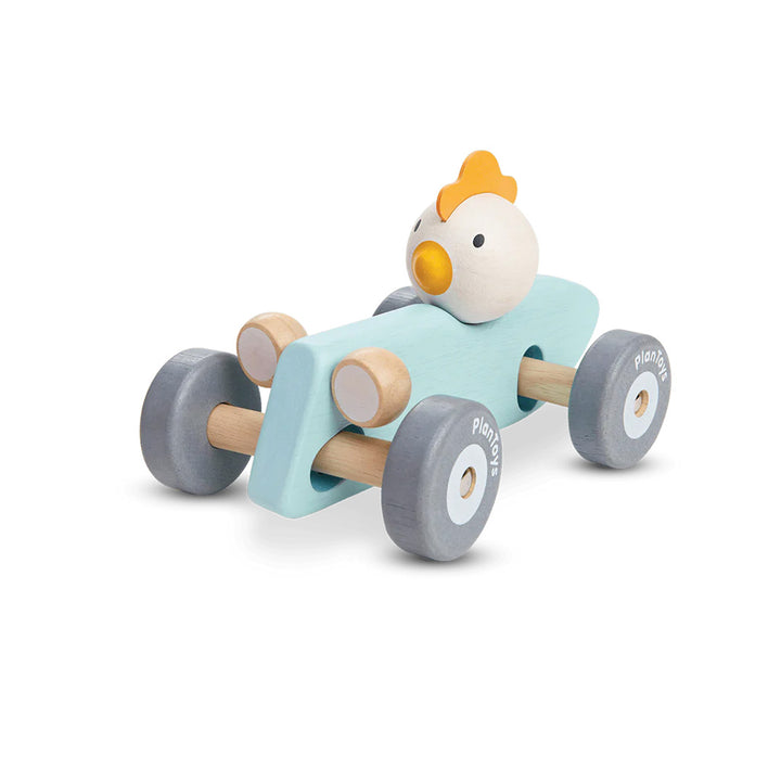 plan toys chicken race car