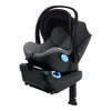 Clek liing carseat in the color Chrome.