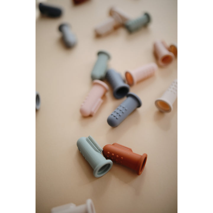 Baby Finger Toothbrush made from soft silicone thatÕs safe for your childÕs mouth