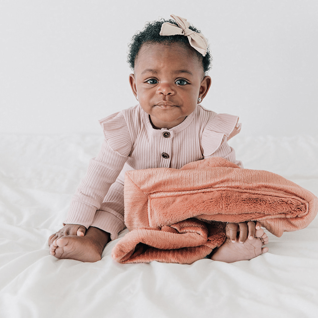 Clay Saranoni Lush Mini Blanket stands out for rich softness and works well as a Baby boy blanket option.