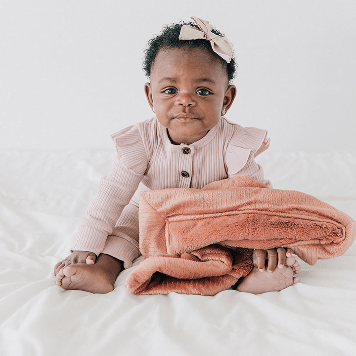 Clay Saranoni Lush Mini Blanket stands out for rich softness and works well as a Baby boy blanket option.