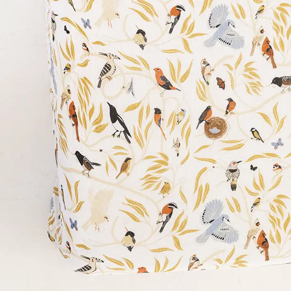 Clementine Kids muslin For the Birds sheet