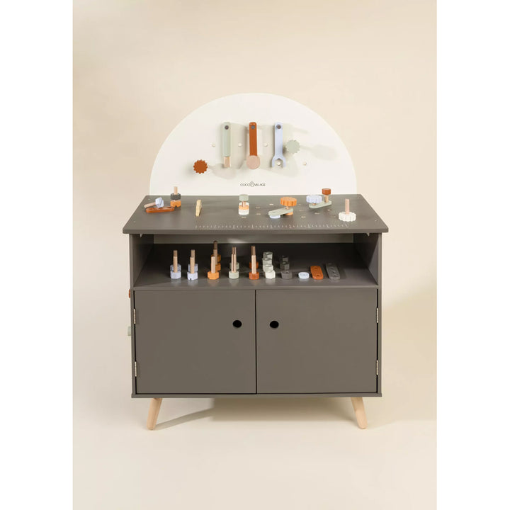 Coco village wooden work bench for toddlers