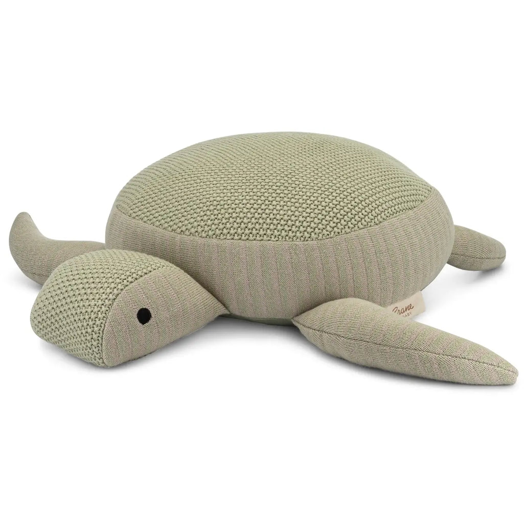 crane baby cove knitted turtle 