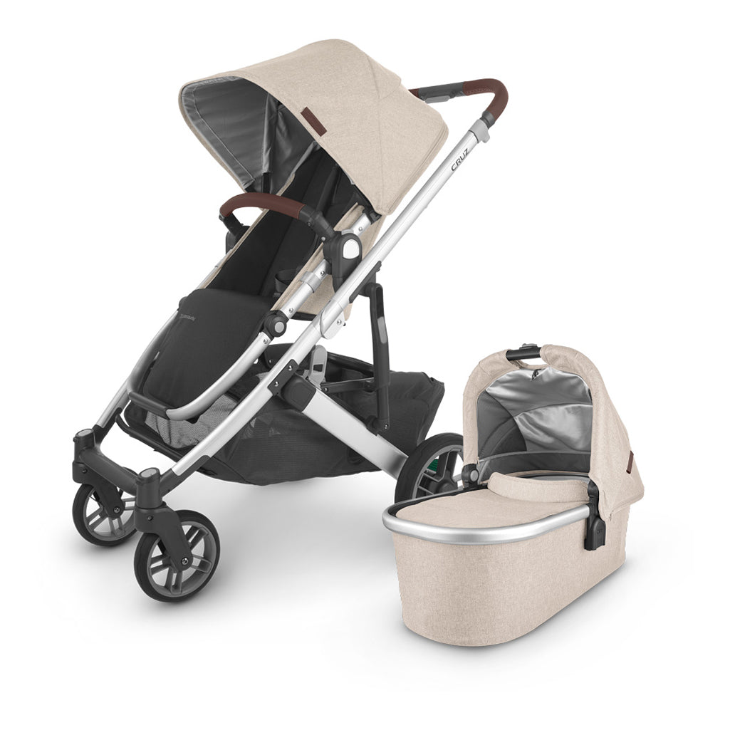 Uppababy bassinet stroller for babies with rumbleseat 