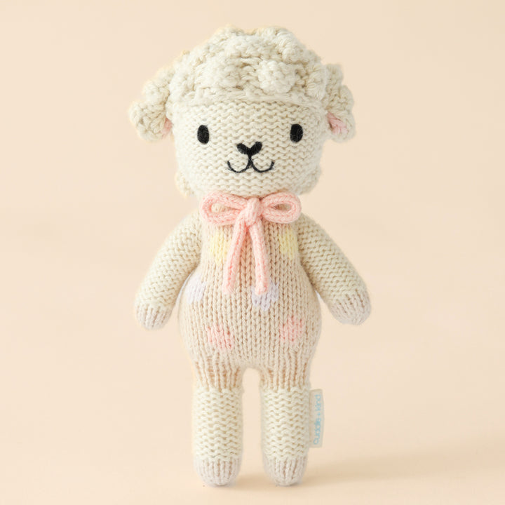 cuddle and kind tiny lucy lamb pastel plush doll