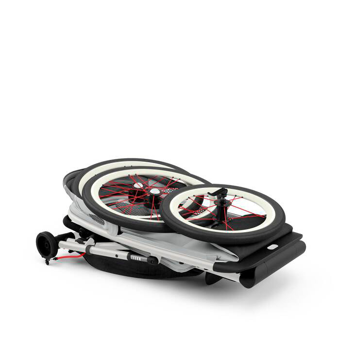 Cybex Avi Medal Grey best running stroller, compact and travel-friendly for active families.