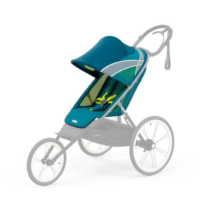 CYBEX AVI Maliblue best running stroller for dynamic parents.