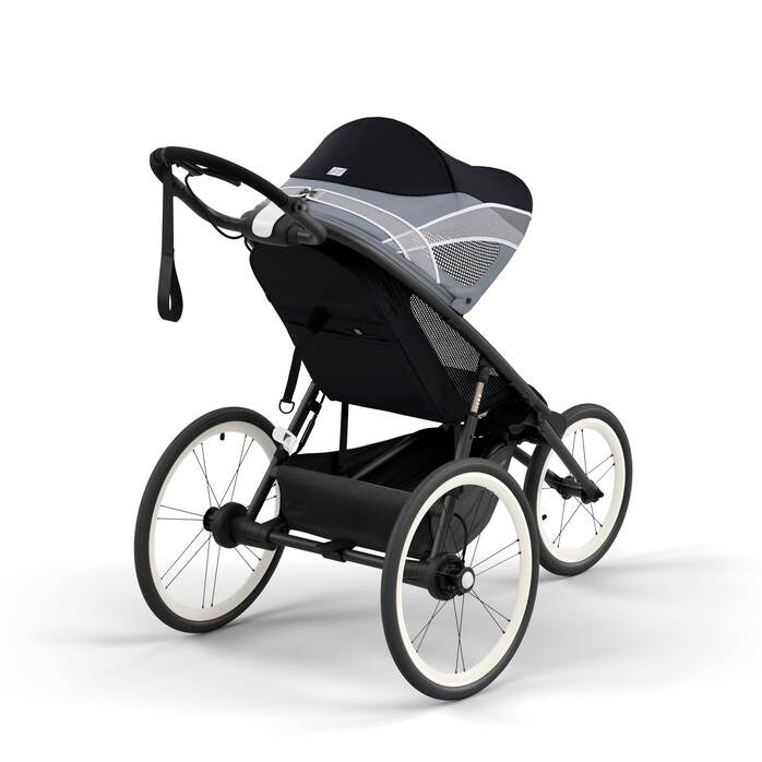 CYBEX AVI All Black jog stroller for active parents.