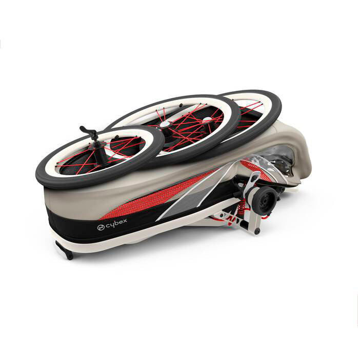 Cybex Zeno folded bike trailer for kids