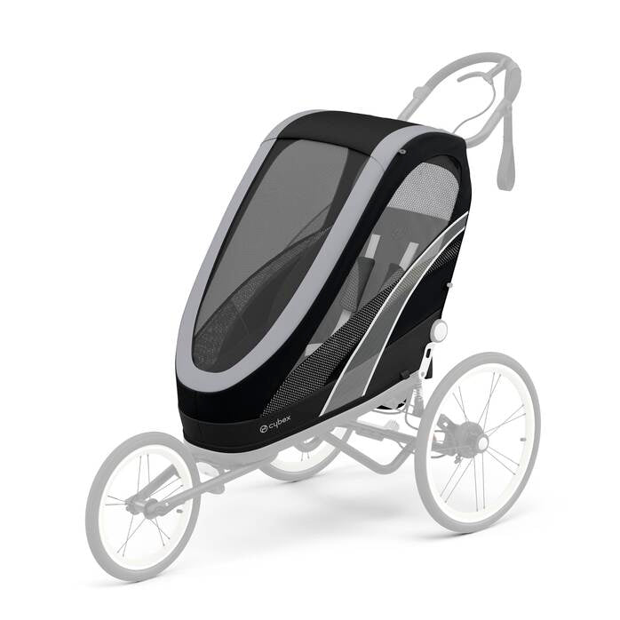 Cybex Zeno black stroller trailer for bike