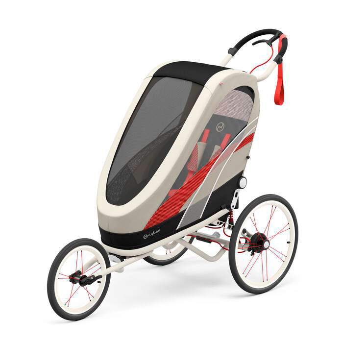 Cybex Zeno sand child bike carrier stroller