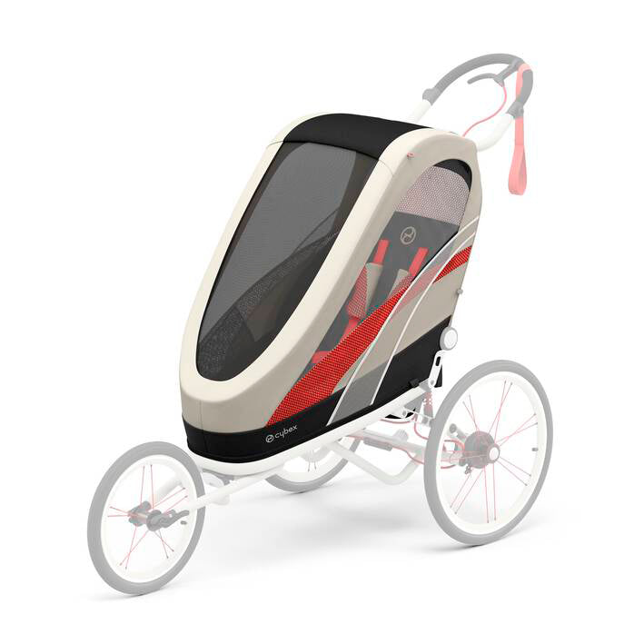 Cybex Zeno sand child bike trailer seat