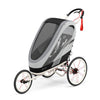 Cybex Zeno grey stroller trailer for bike